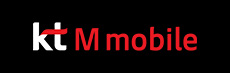 KT M Mobile CI 로고-흰배경에 검은색 글씨