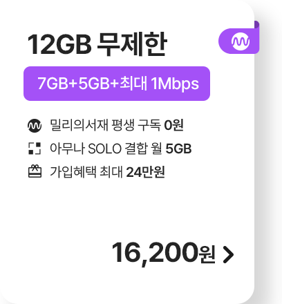 12GB 무제한